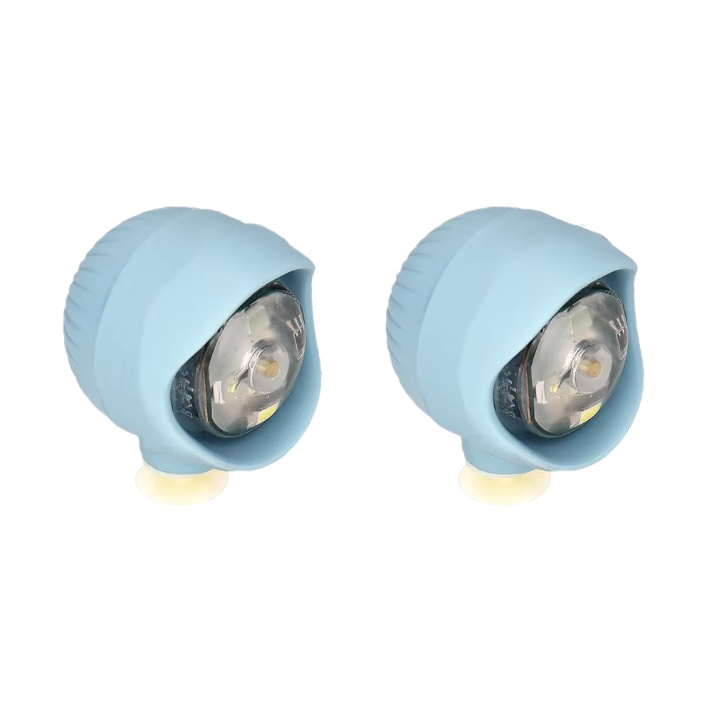 2Pcs PVC LED Shoe Lights Charms Accessories for Night Rides, Walks & Dog Walks,Shoes Charms, 3 Lighting Modes