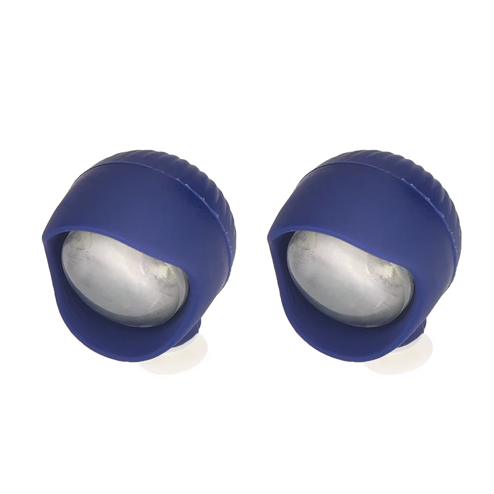 2Pcs PVC LED Shoe Lights Charms Accessories for Night Rides, Walks & Dog Walks,Shoes Charms, 3 Lighting Modes