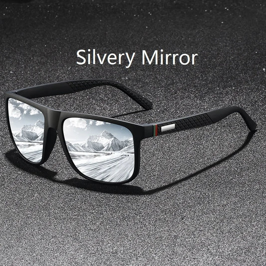 Fashion Outdoor Driving Sunglasses Popular Square Frame Sun Glasses Classic Men'S and Women'S Fishing Hiking Glasses